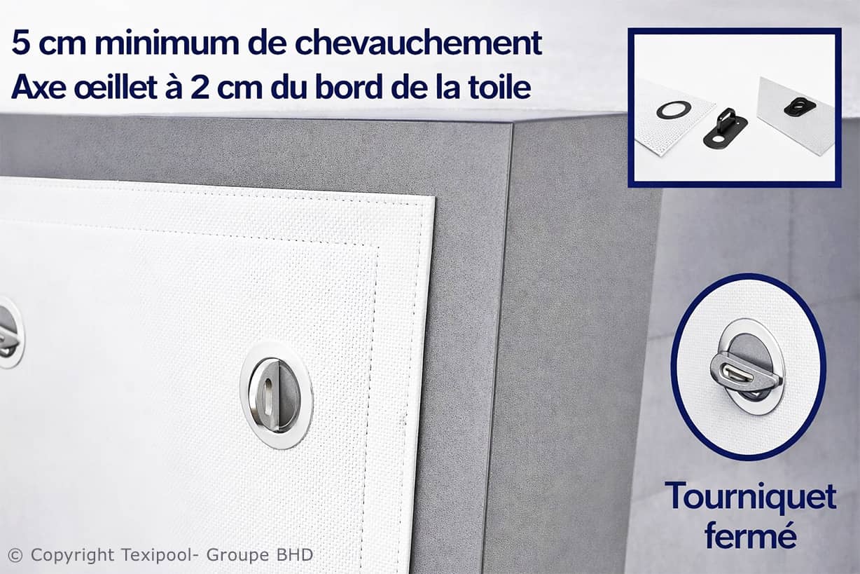 Tourniquet titan simple hauteur