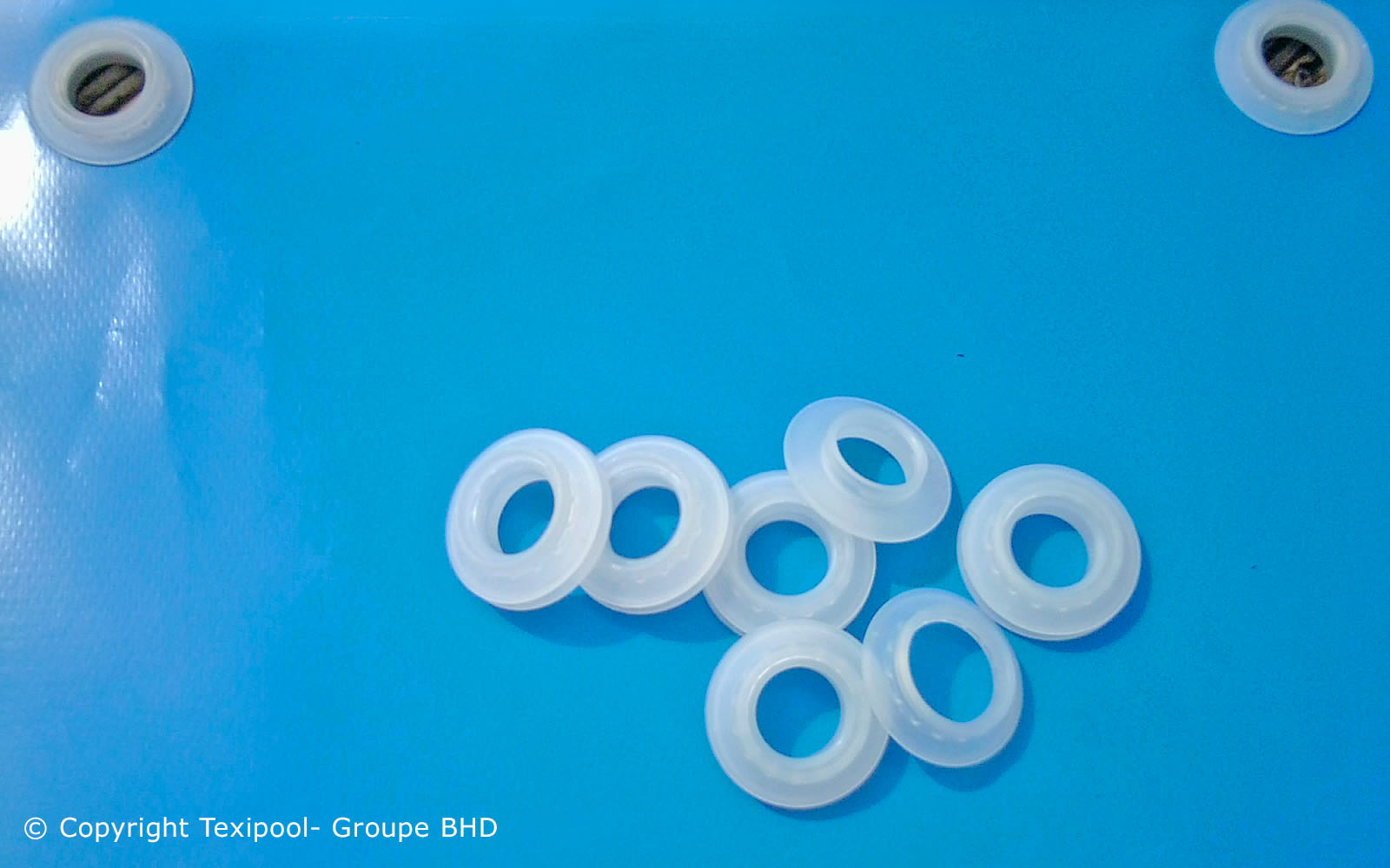 Œillets bâche à clipser de 20mm