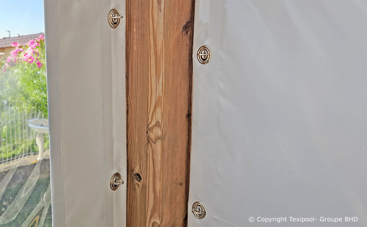 Fixation bâche Tourniquets titan