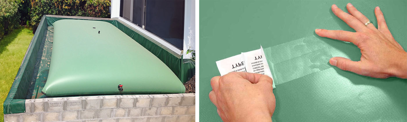 Adhésif réparation Citerne souple PVC