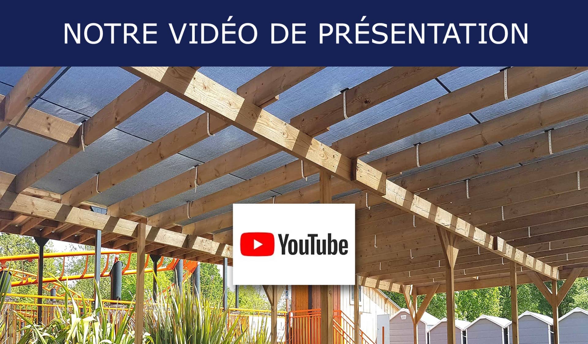 Lien vers la vidéo de présentaion pour une bâche sur mesure